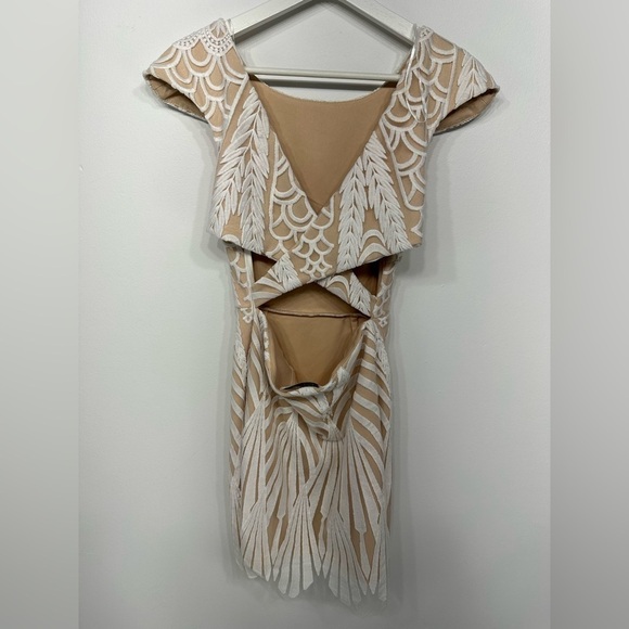 Xenia Boutique lace mini dress white size 8 - Picture 13 of 16